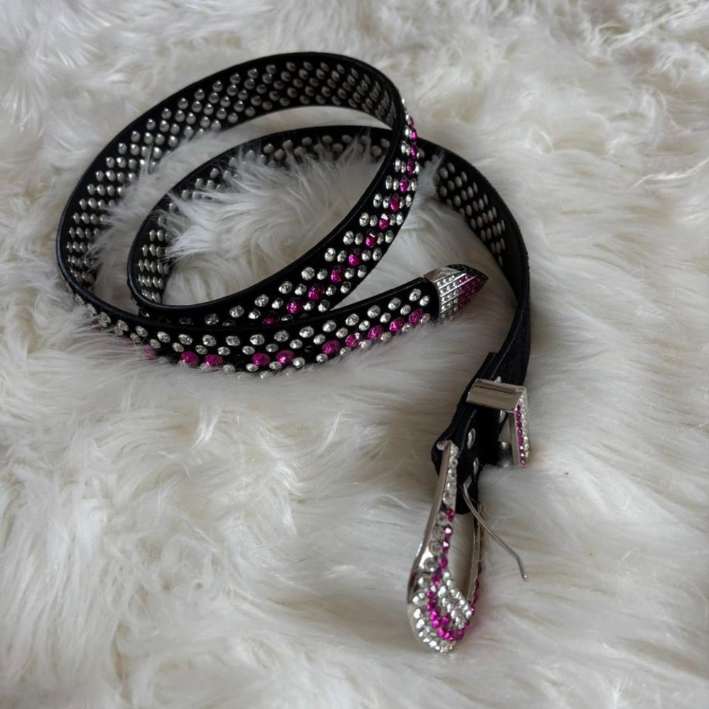Y2K Rhinestone Belt - Picture 4 of 8